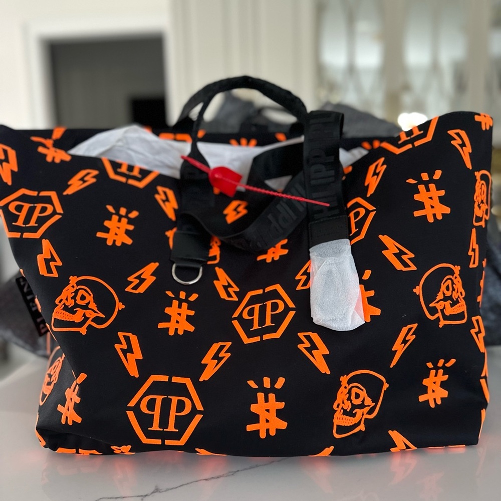 NYLON TOTE BAG MONOGRAM